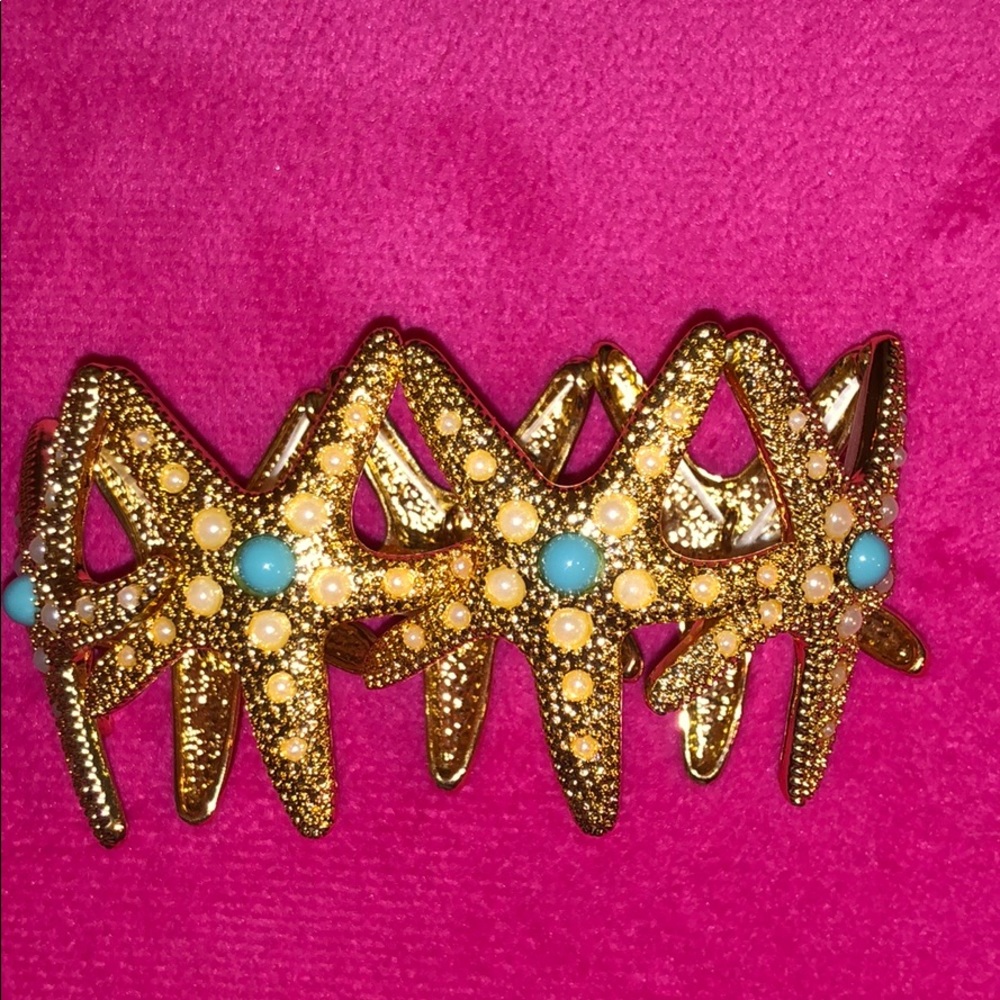 Exclusive Lilly Pulitzer starfish bangle